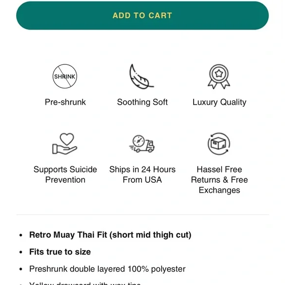 Kill Crew Black and White Athletic Shorts - Picture 2 of 2